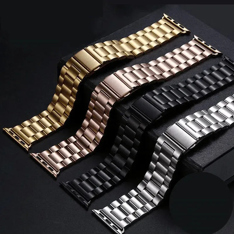 20MM ROLEX STYLE STAINLESS STEEL CHAIN STRAPS FOR  AMAZFIT WATCH GTS 2, GTS 4 MINI, GTS 4, GTS 3, BIP U, BIP S, GTS