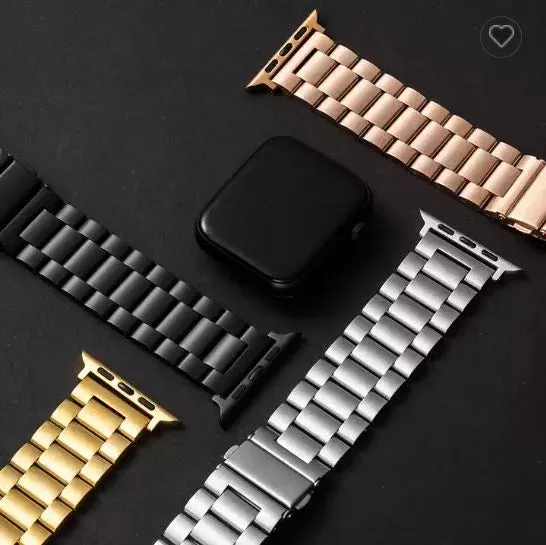 20MM ROLEX STYLE STAINLESS STEEL CHAIN STRAPS FOR  AMAZFIT WATCH GTS 2, GTS 4 MINI, GTS 4, GTS 3, BIP U, BIP S, GTS