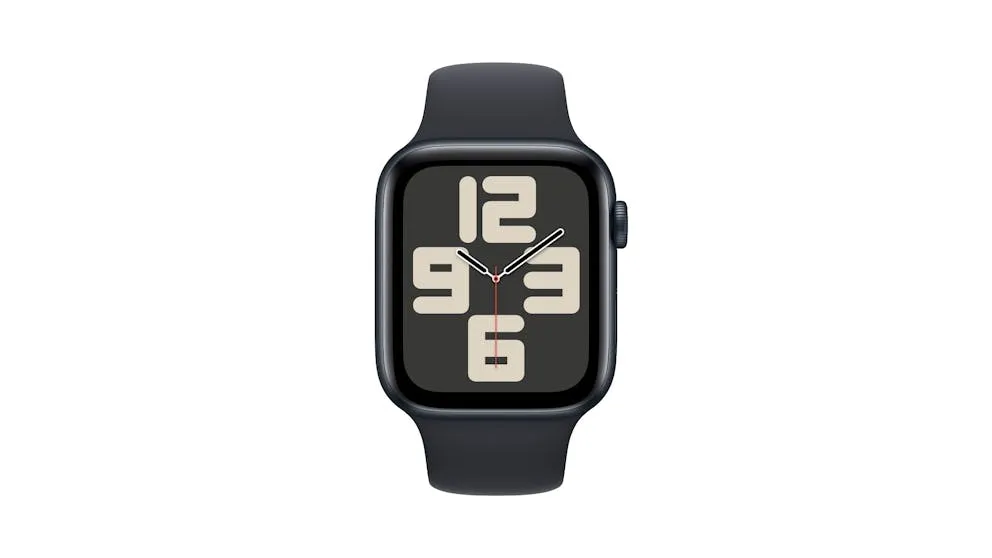 Apple Watch SE (2nd Gen) 44mm Midnight Aluminium Case with Midnight Sport Band M/L - GPS   Cellular ( Refurbished Grade - A )