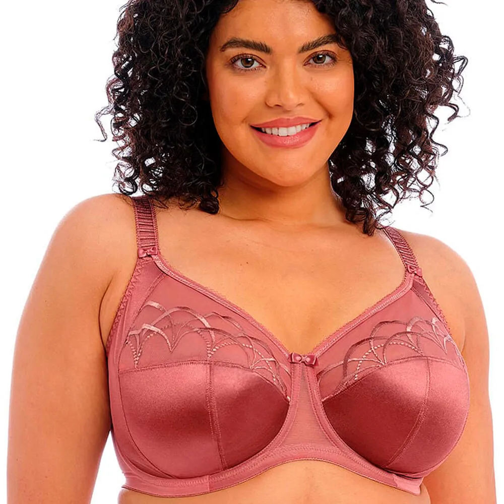 Elomi Cate Underwire Full Cup Banded Bra, pink