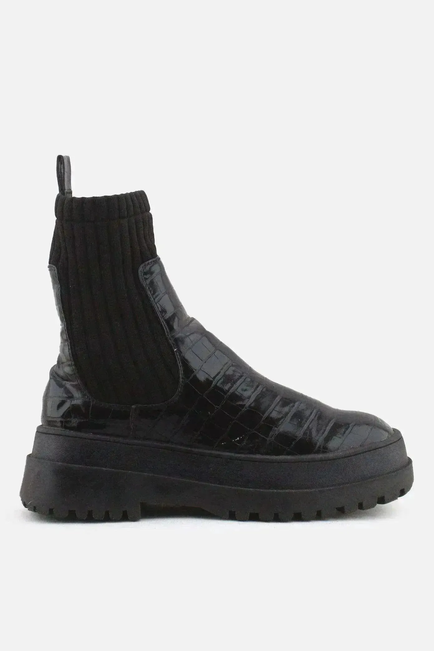 European Brand Stretchable Chelsea Ankle Boots | 100% Synthetic Leather