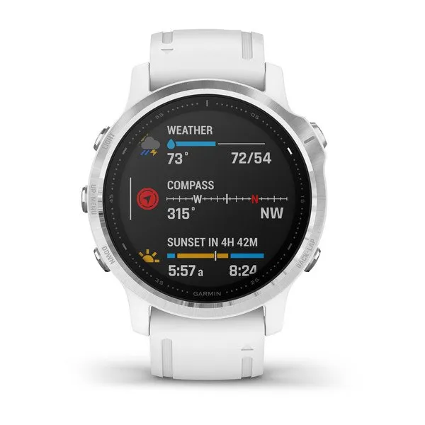 Garmin Fenix 6S Smart Watch - Silver