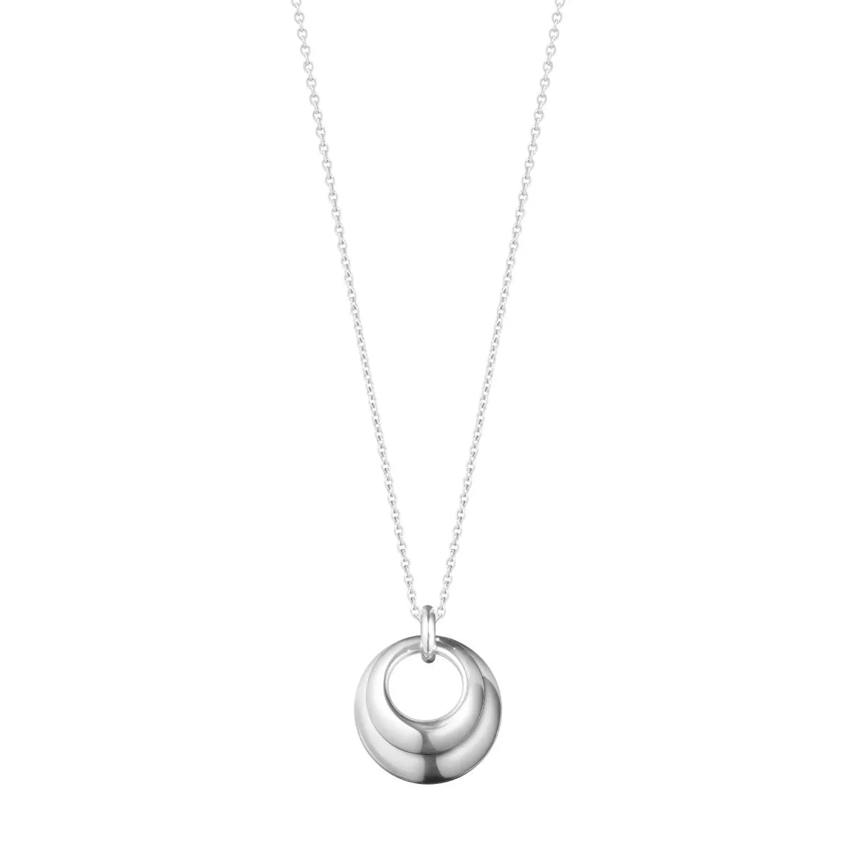 Georg Jensen Silver Curve Necklace