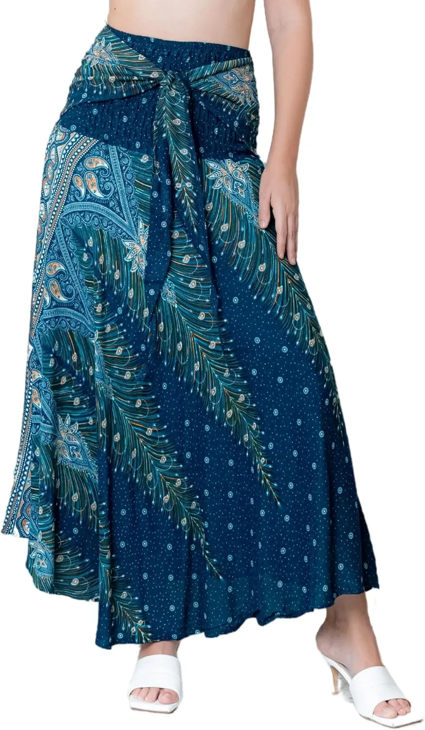 Hippie Skirt Boho Dress Bohemian Gypsy Maxi Long Skirts for Women Summer midi Beach Dress