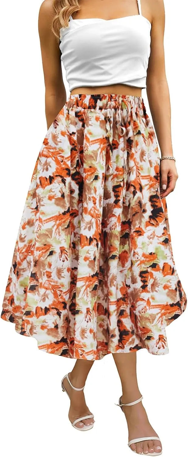 Maxi Skirts for Women with Pockets