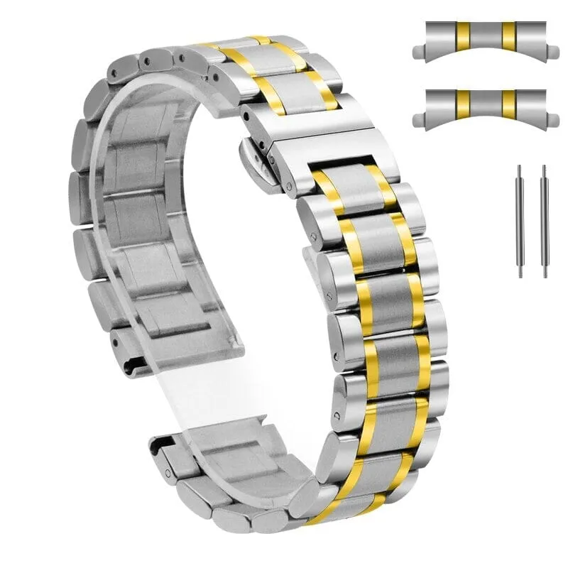 Replacement Stainless Steel Watch Straps compatible with Fitbit Luxe