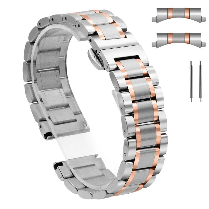 Replacement Stainless Steel Watch Straps compatible with Fitbit Luxe