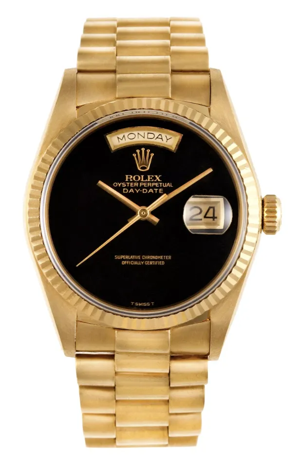 Replica Rolex Day Date - Gold/Black President