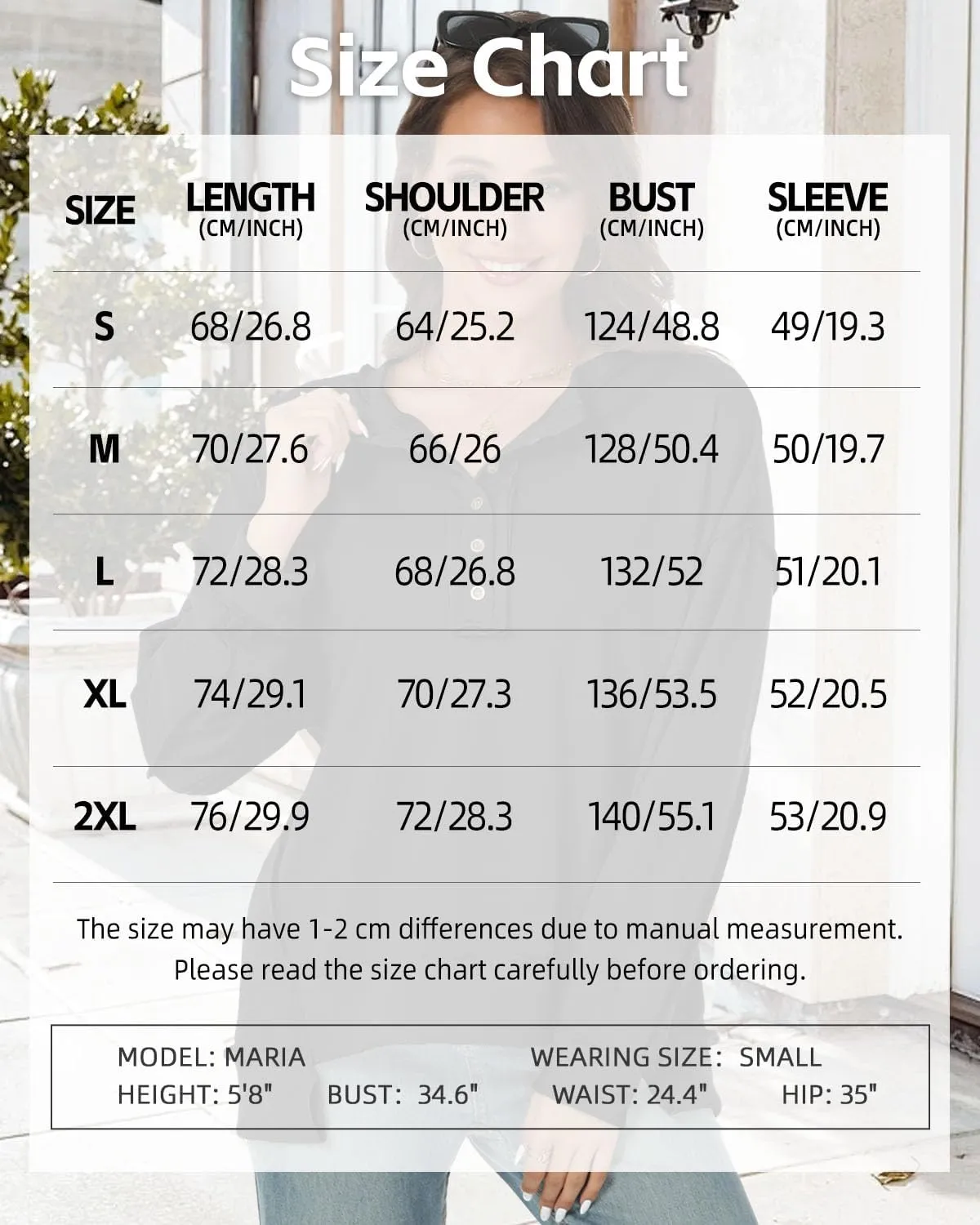 Tanou Women's 2024 Oversized Sweatshirts Long Sleeve Button Up Hoodies Henley V Neck Casual Pullover Hooded Tunic