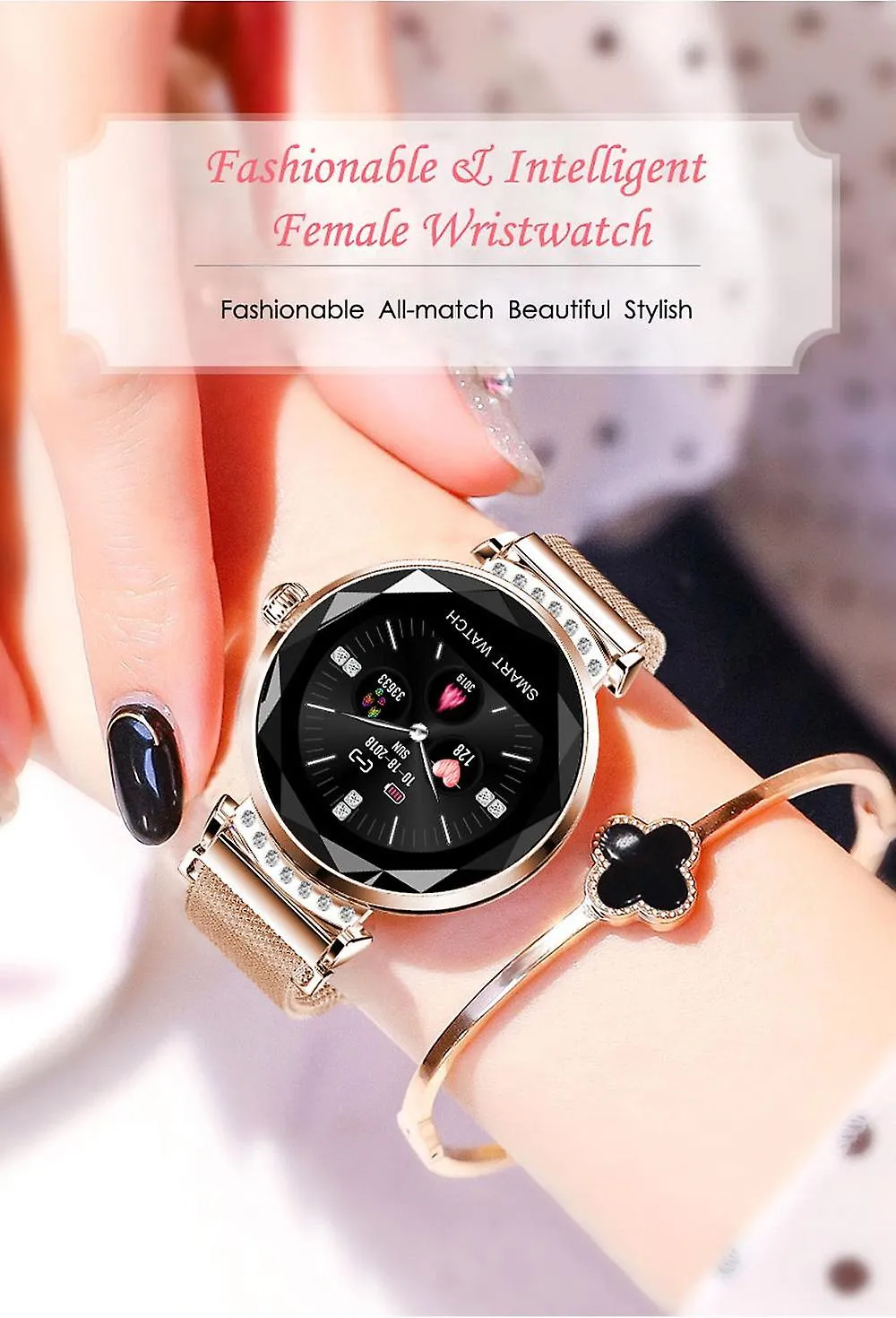 Watches smart watch women waterproof fitness tracker smart bracelet heart rate ios|smart watches purple
