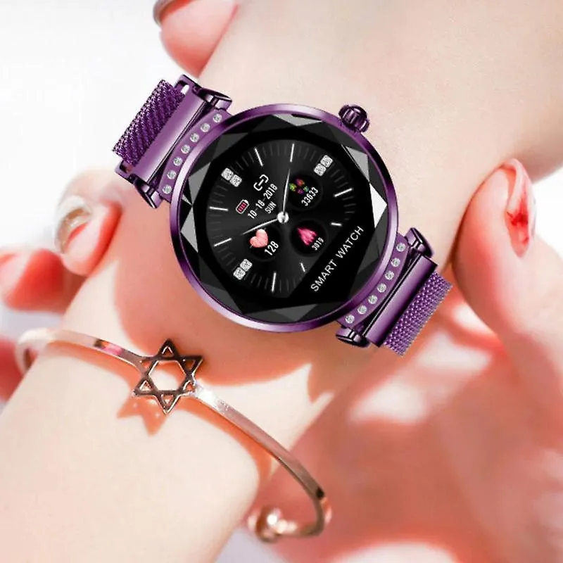 Watches smart watch women waterproof fitness tracker smart bracelet heart rate ios|smart watches purple