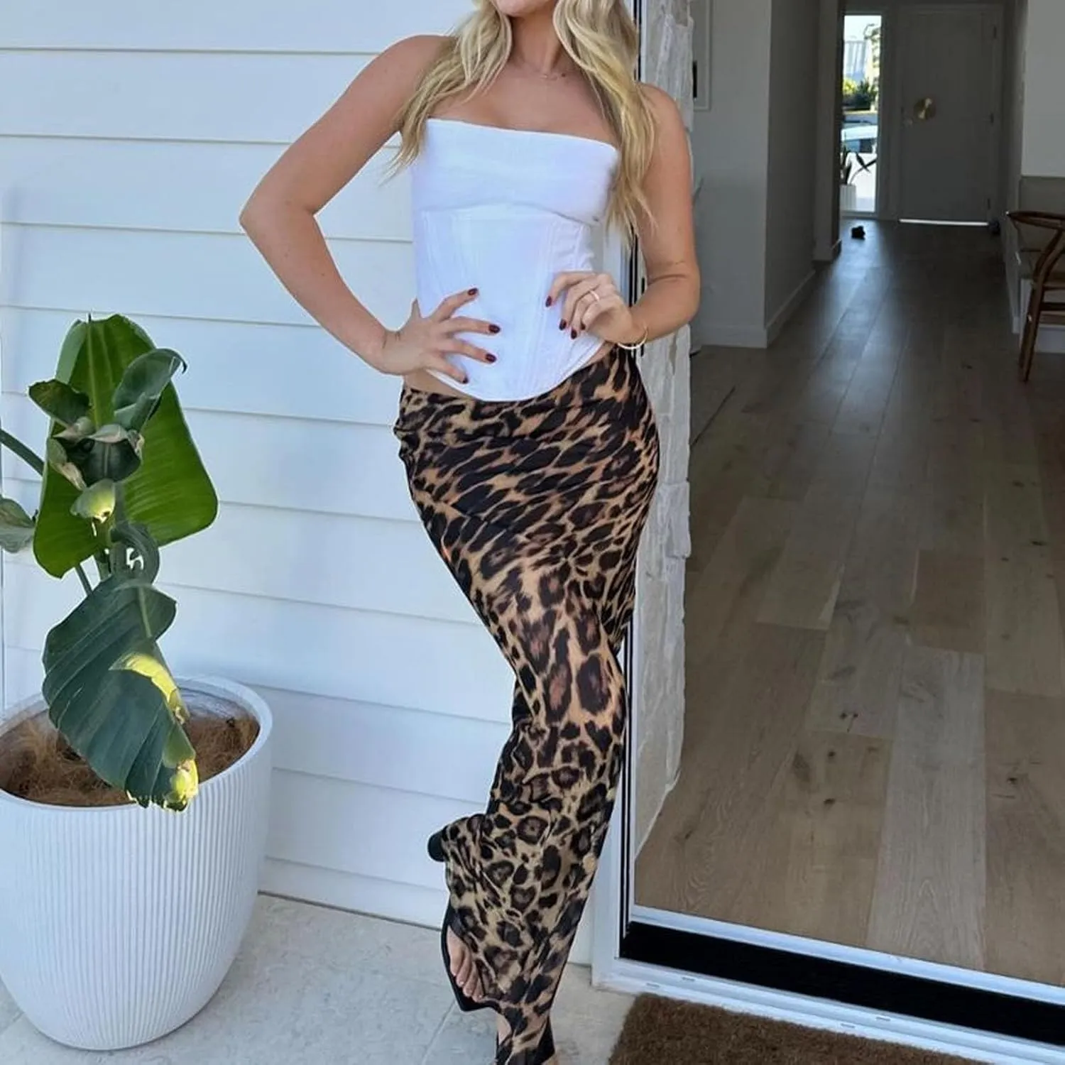 Women Summer Maxi Skirts Sheer Mesh See Through Midi Skirt High Waist Swimsuit Cover Up Y2k Beach Flowy Long Skirt