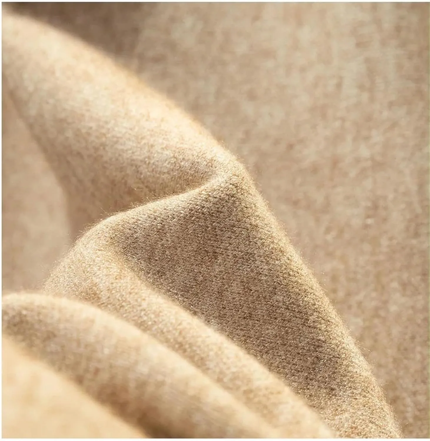 Women's High-Waisted Medium-Length Knit Skirt Wide Pleated A- Line Skirts Pleated Knit Midi Skirts