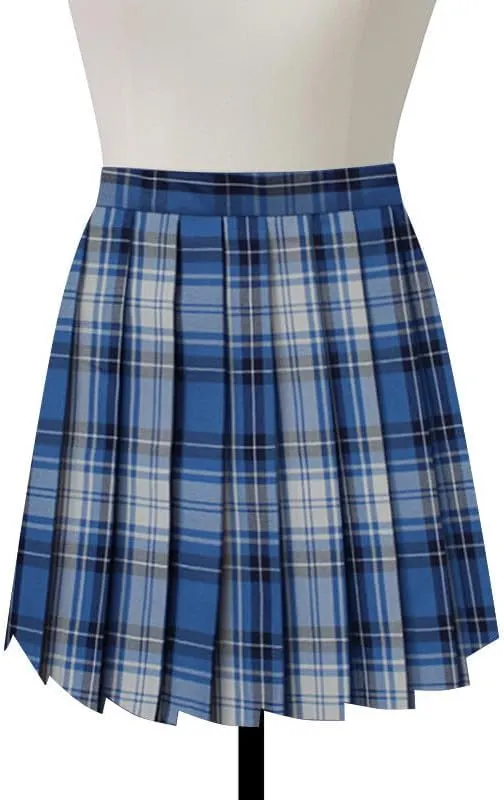 Women's Pleated Mini Skirts and Tie 3 Piece Sets Sexy Cute Plaid Skirt High Waisted A-Line Swing Lingerie Skirt
