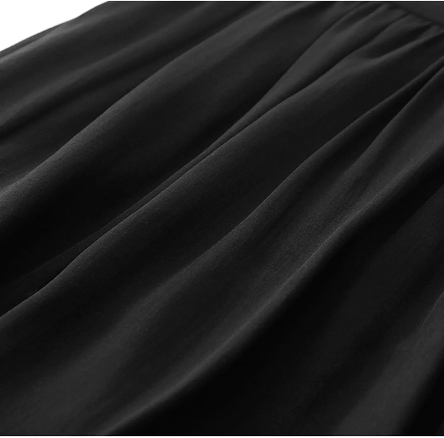Women's Summer Cotton Linen Casual Midi Skirt, Solid Color Pleated Comfy Breathable Trendy Skirts Vacation Clothes